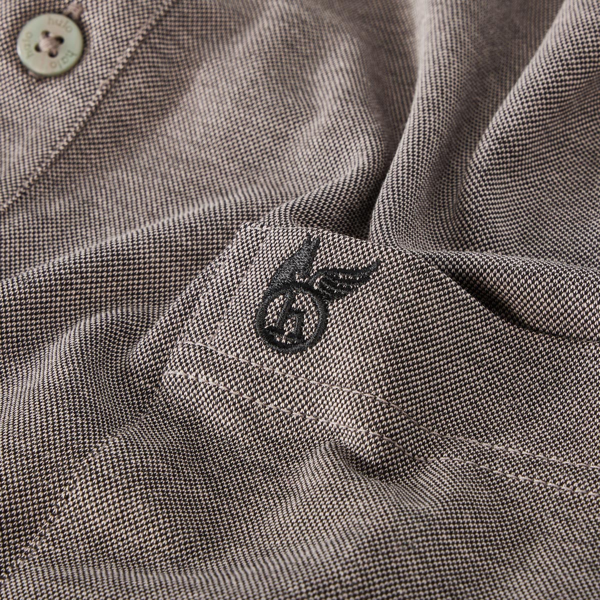 Hajo Poloshirt "Soft Knit", hautsympathisch hellgrau