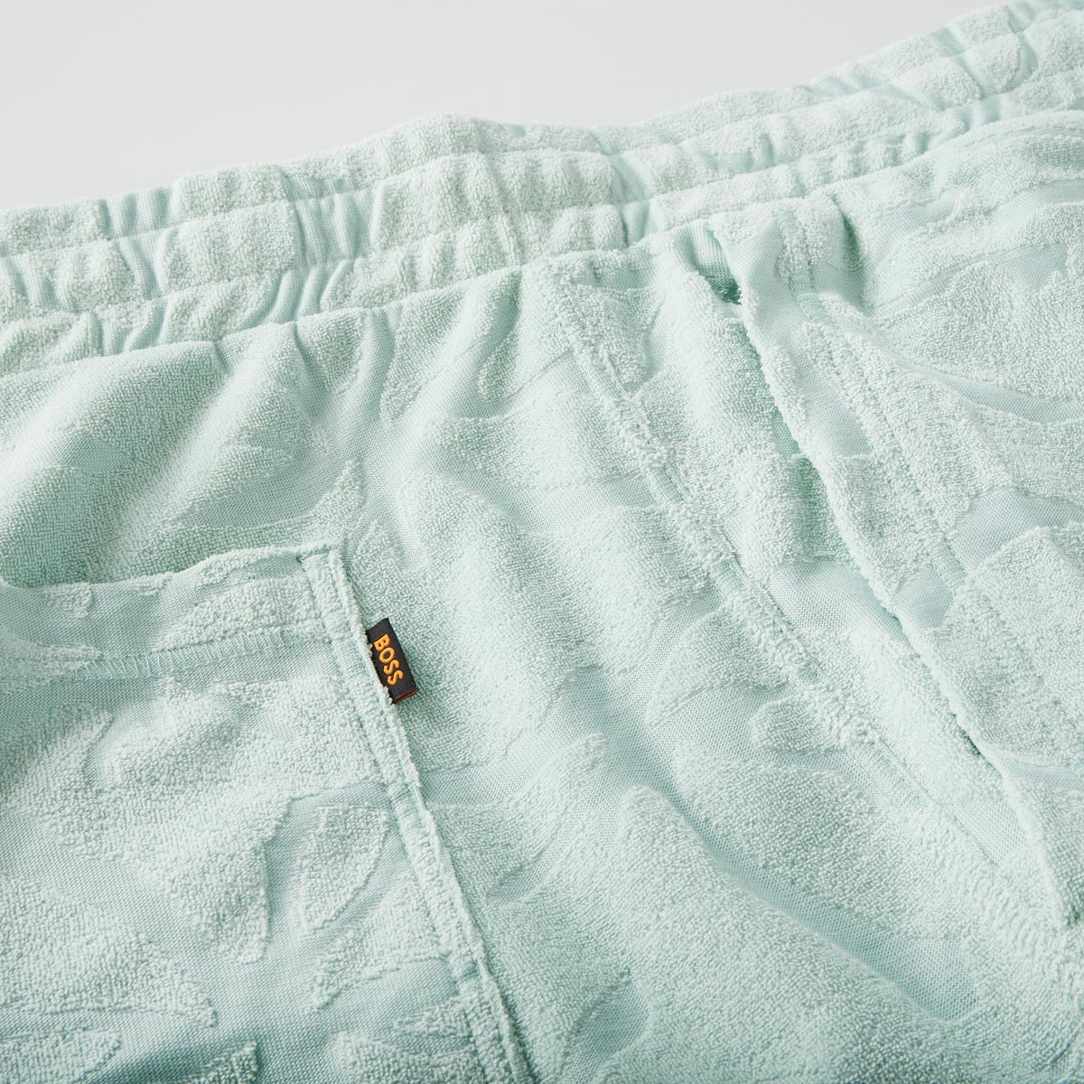 BOSS Frottee Shorts  mint