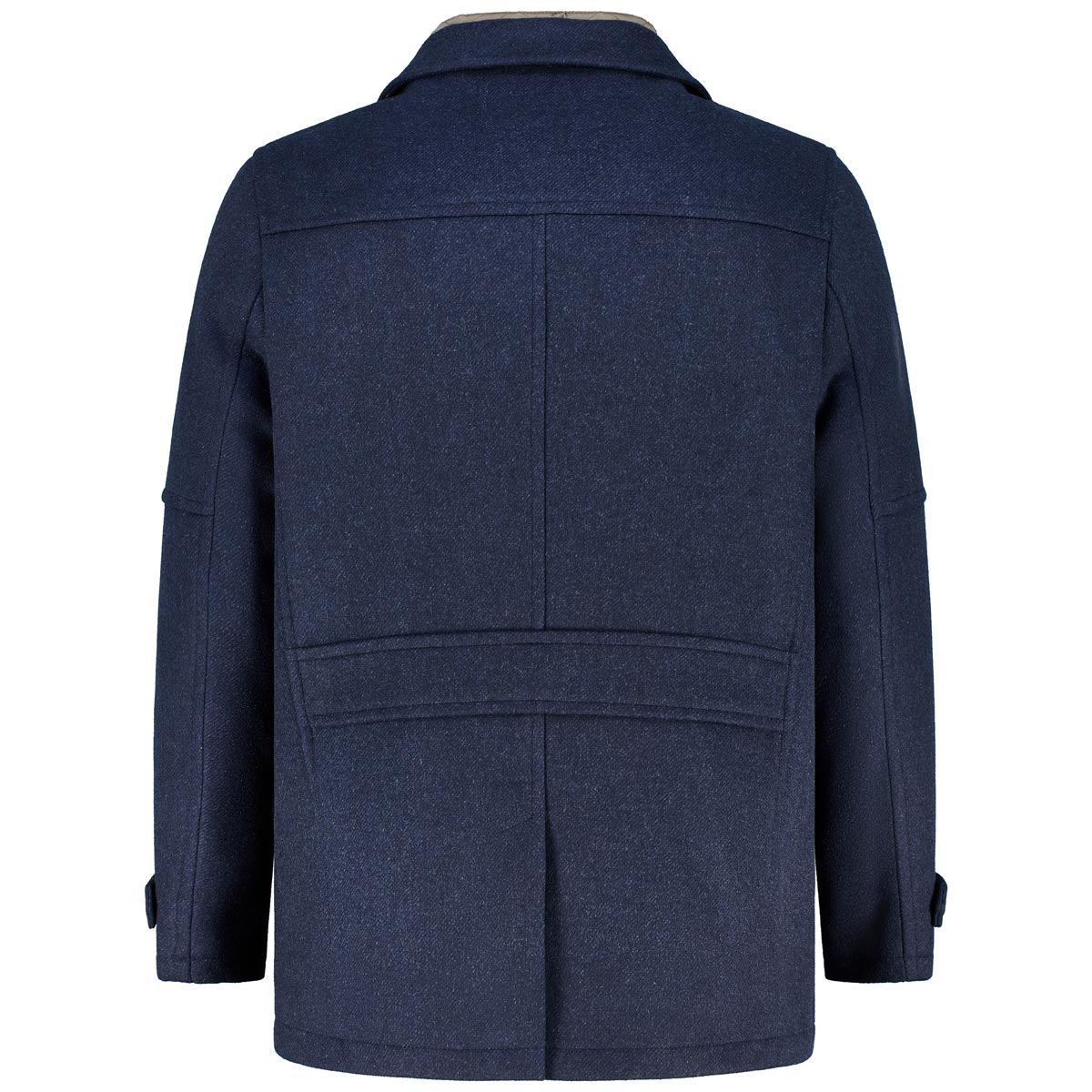 Weis Wolljacke mit Westeneinsatz  blau