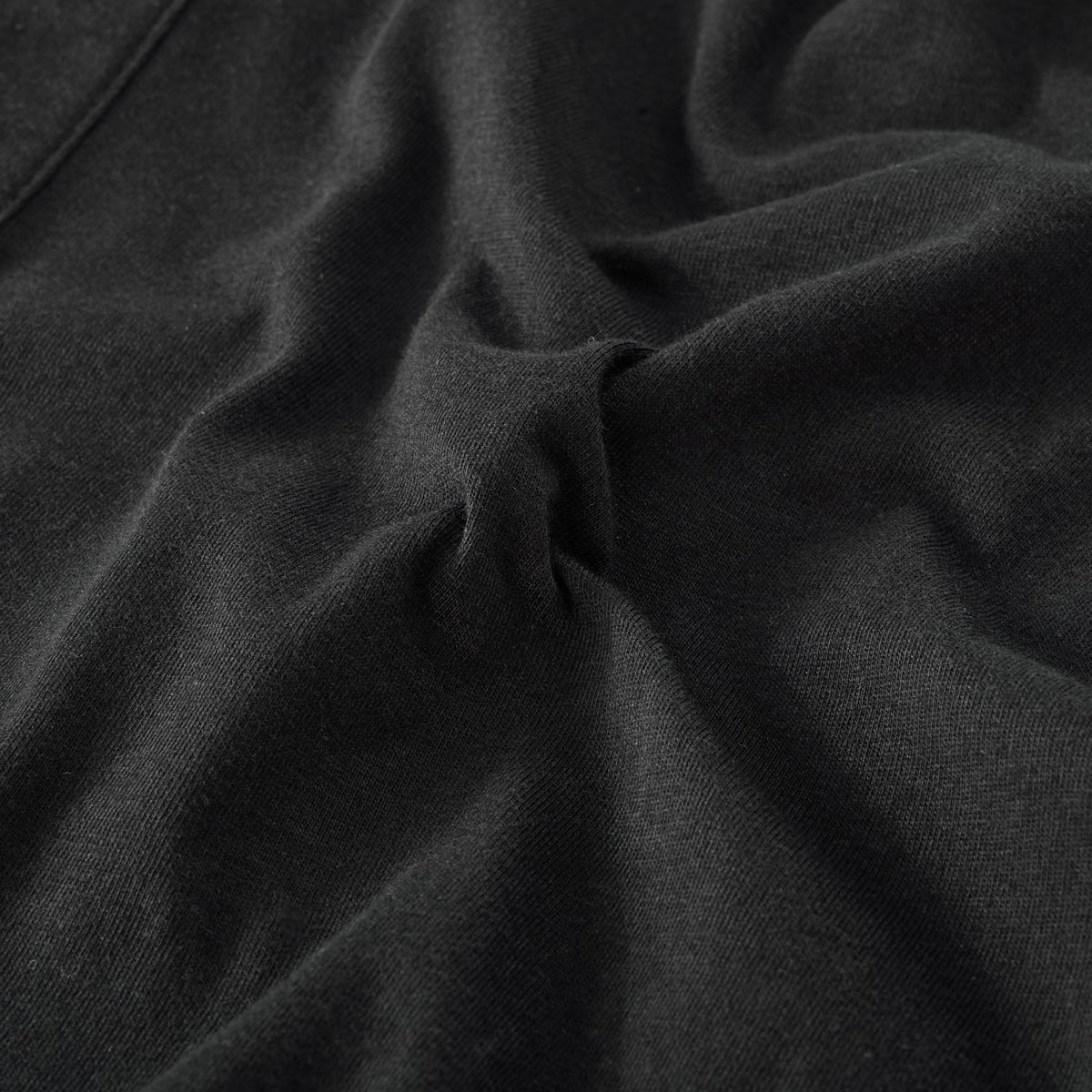 ADAMO Longsleeve mit Serafinokragen schwarz