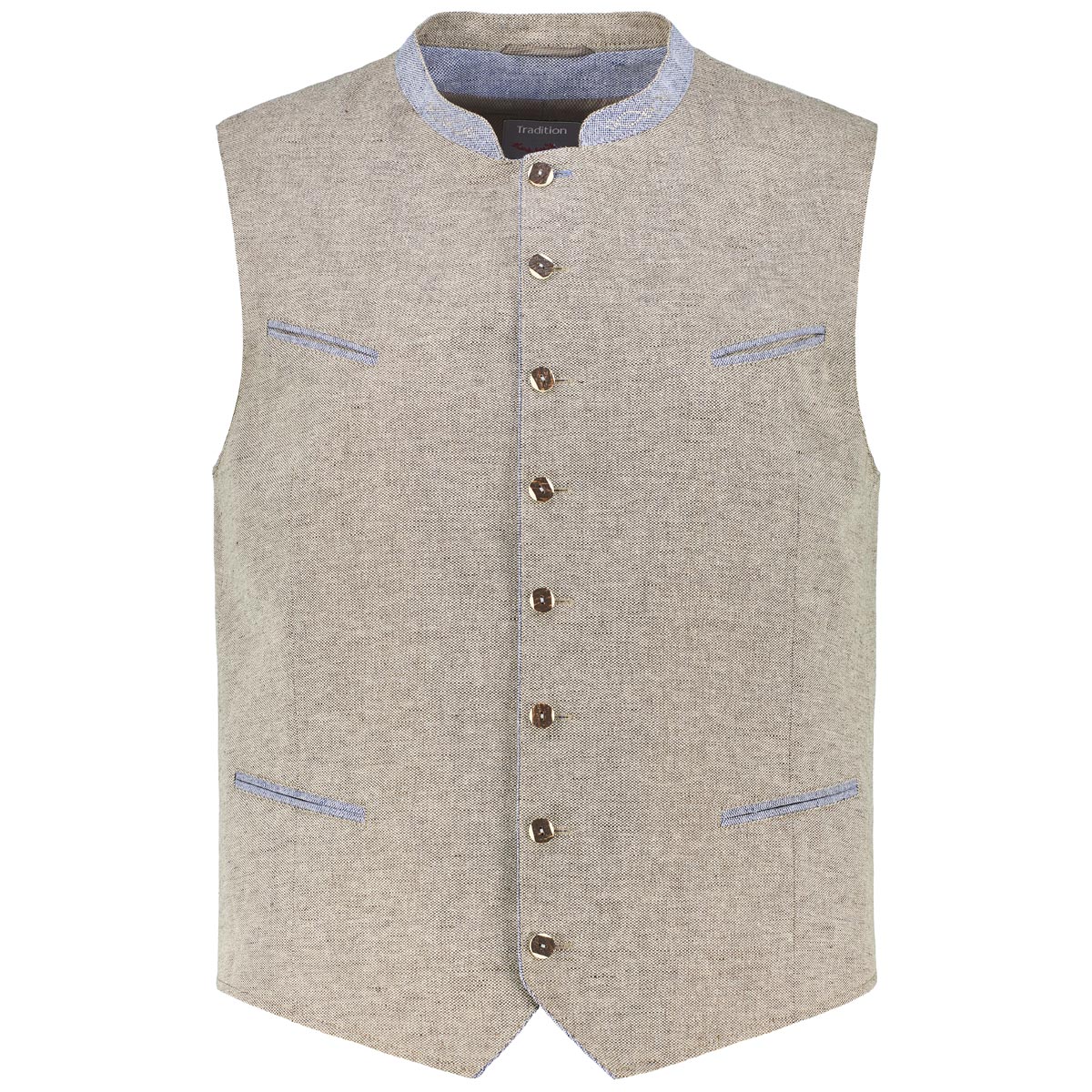 Weis Trachtenweste mit Leinen Farbe beige Größe: 70 günstig online kaufen