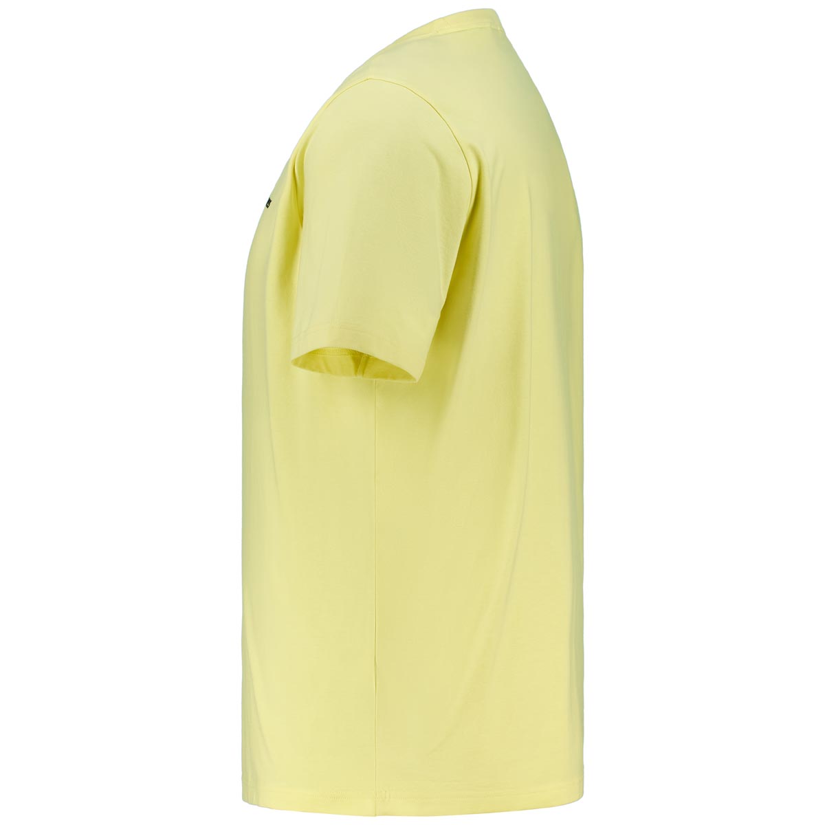 BOSS T-Shirt mit Elasthan gelb