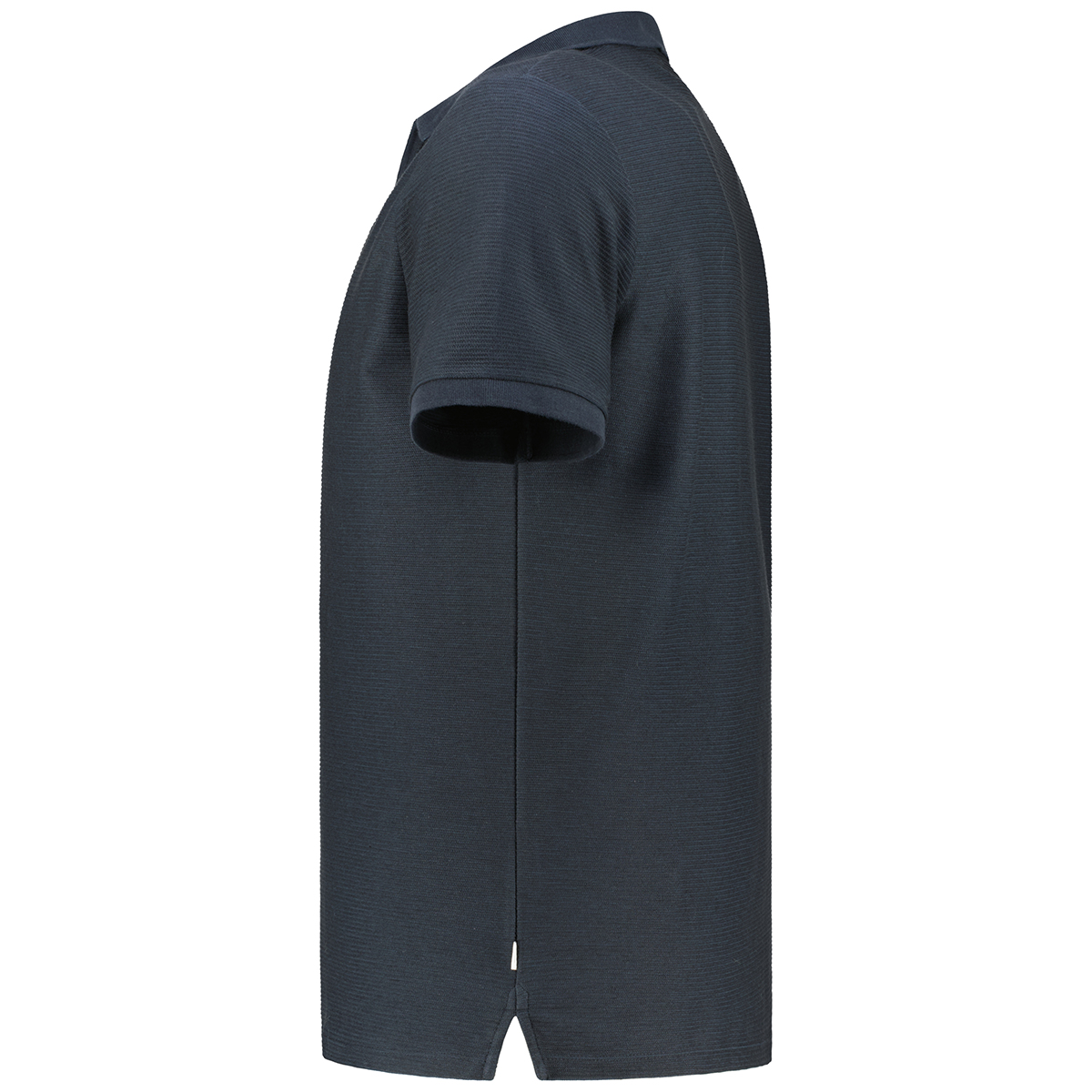 Jack&Jones Poloshirt aus Materialmix schwarz