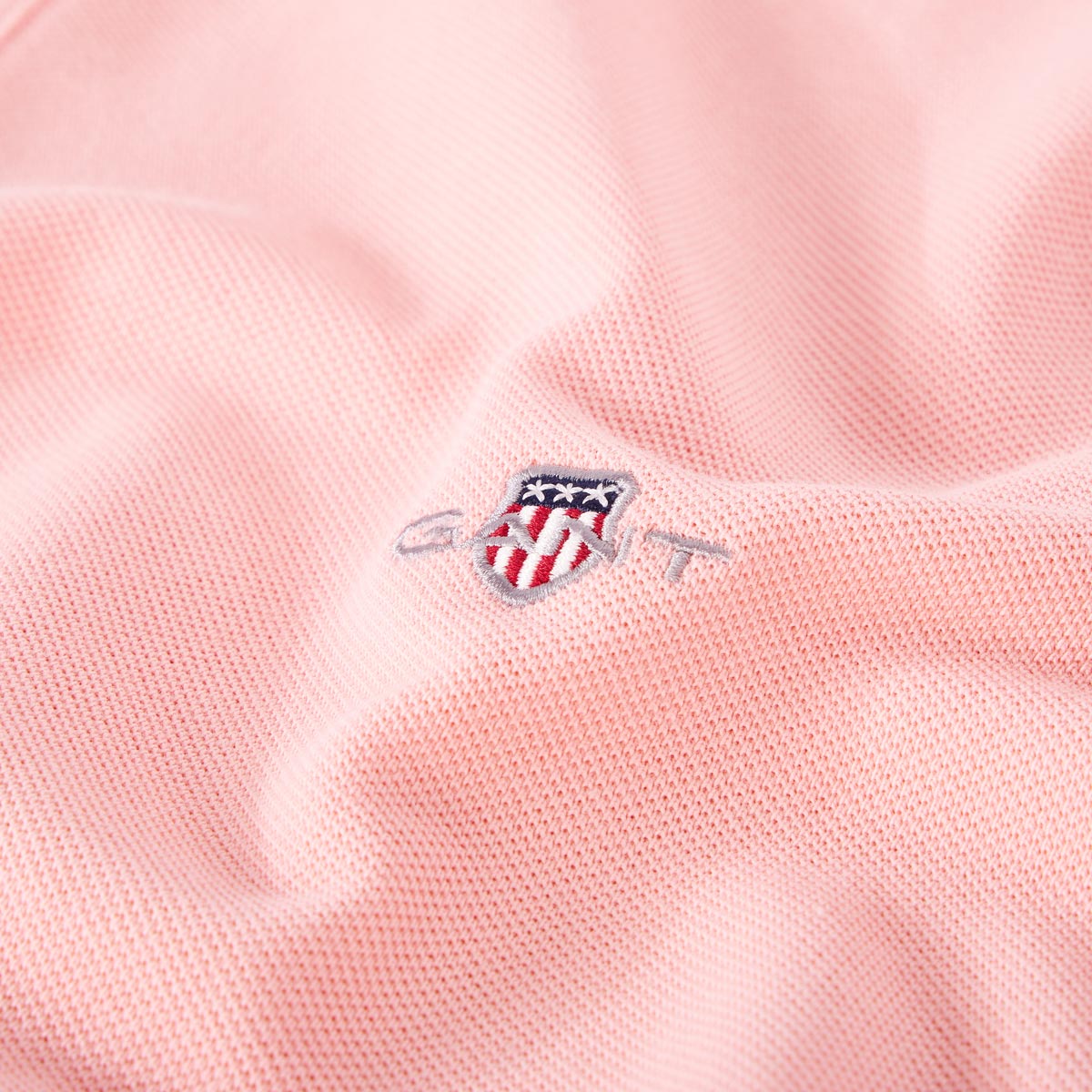 Gant Poloshirt aus Baumwoll-Piqué pink
