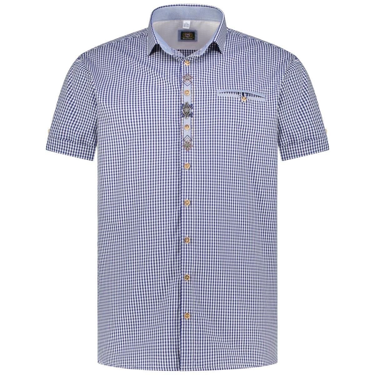 Trachtenhemd aus Baumwollmix Trachtenhemd aus Baumwollmix