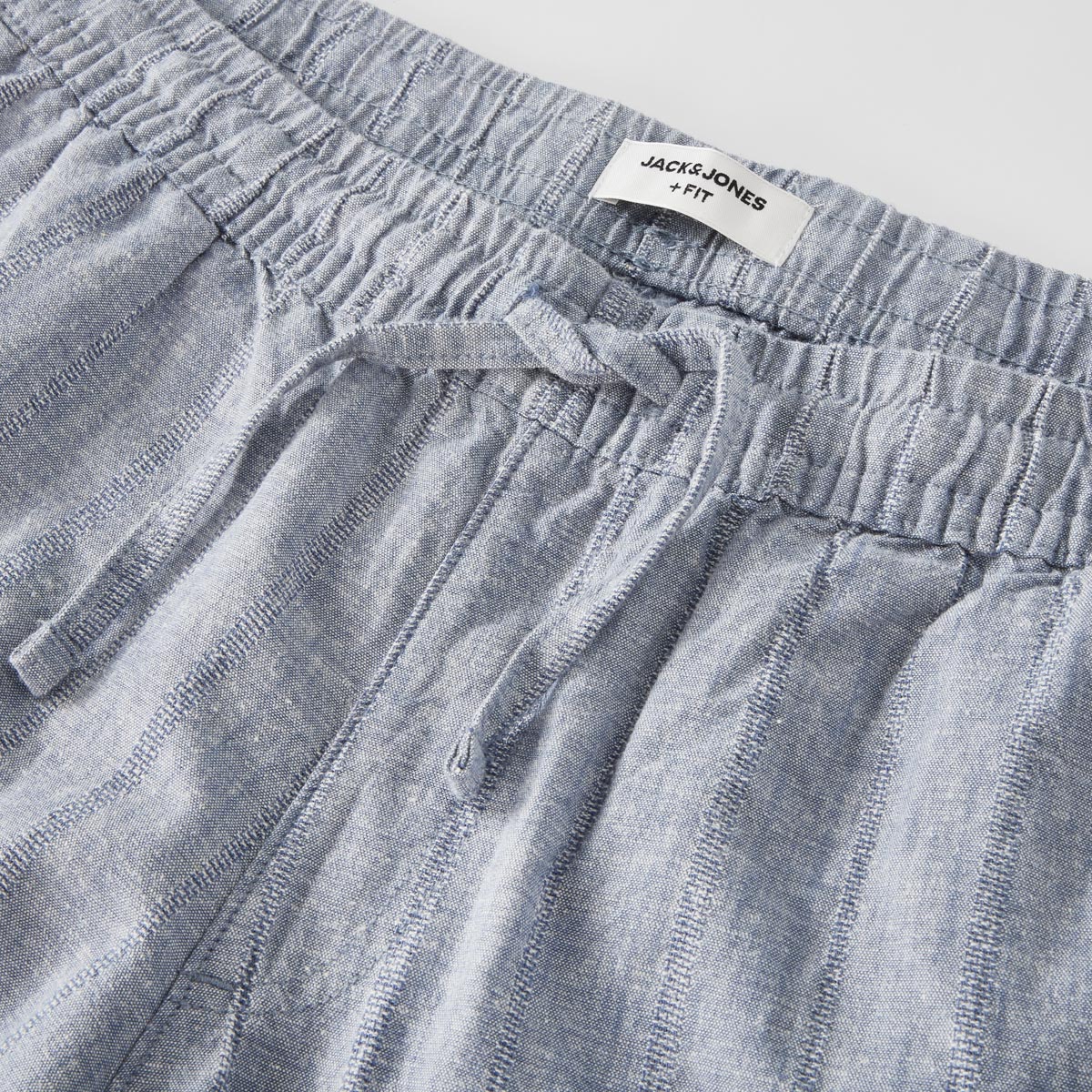 Jack&Jones Chino mit Leinen, Regular Fit blau