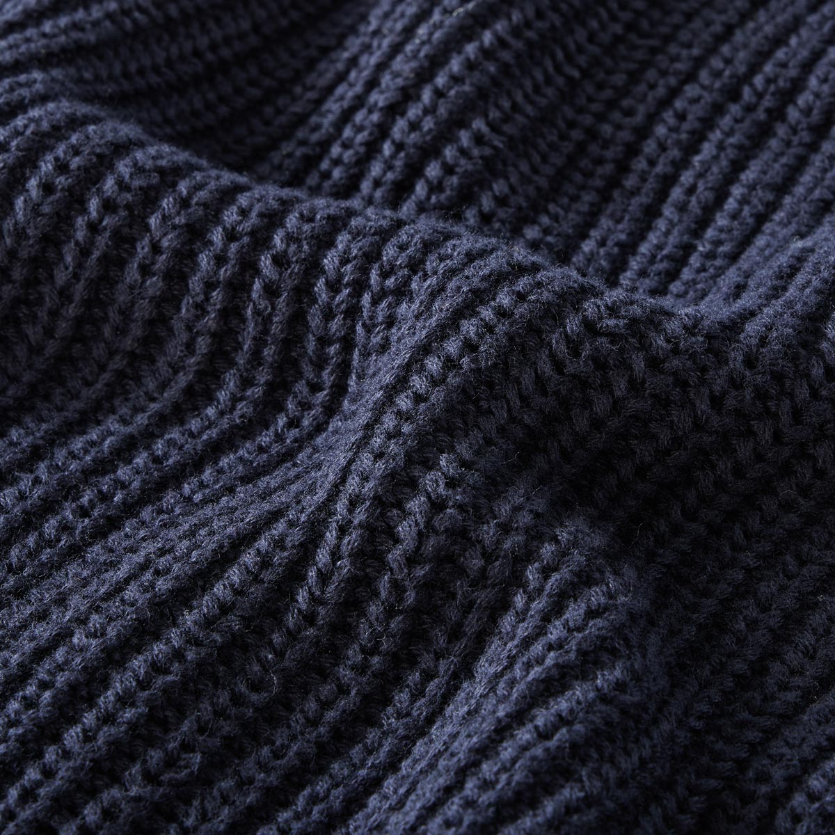 North Strickjacke aus Baumwolle blau