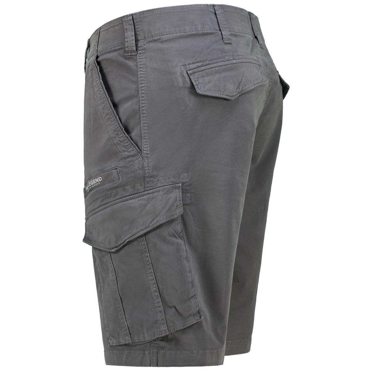 PME LEGEND Stretch-Cargo-Shorts "Nordtrop" grau