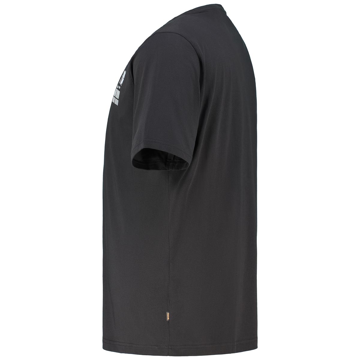 BOSS T-Shirt aus Baumwolle schwarz