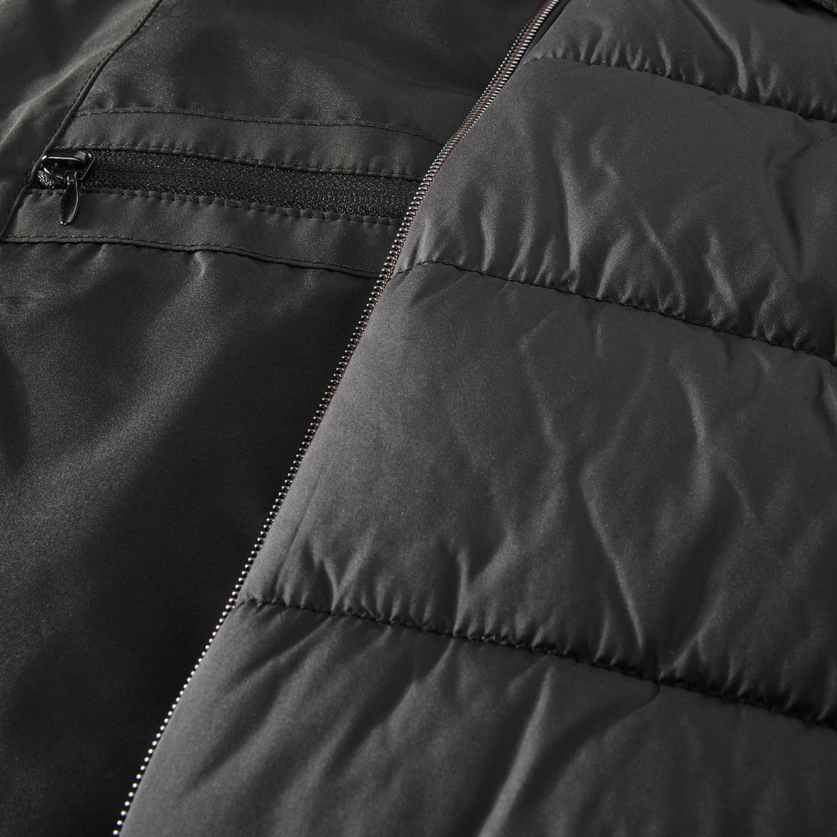 bugatti Steppjacke mit Stretch, wasserabweisend schwarz