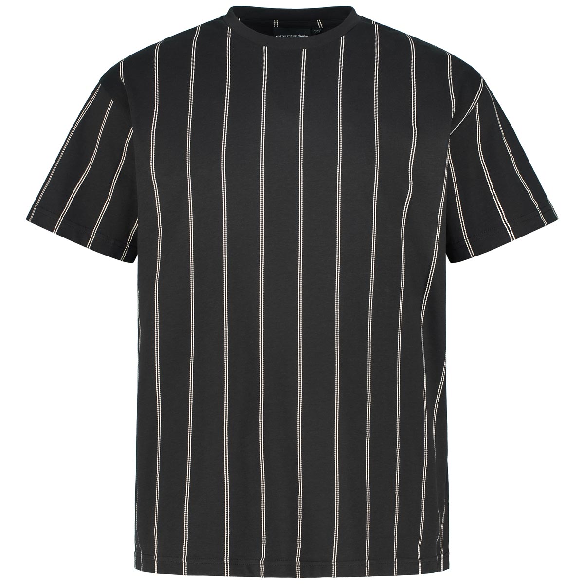 North T-Shirt mit Allover-Muster Farbe schwarz Größe: 3XL günstig online kaufen