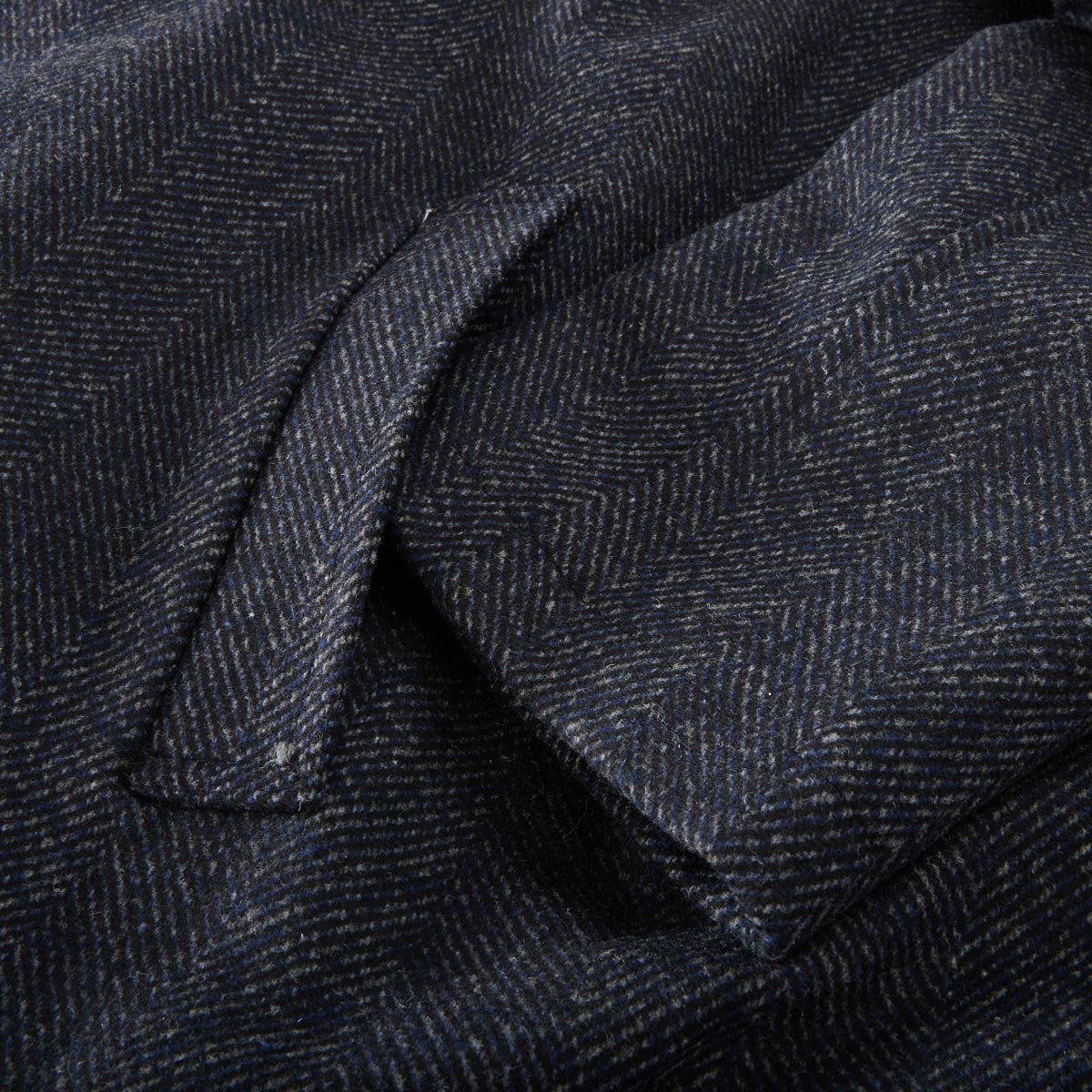 Lerros Kurzmantel aus Wollmischung blau