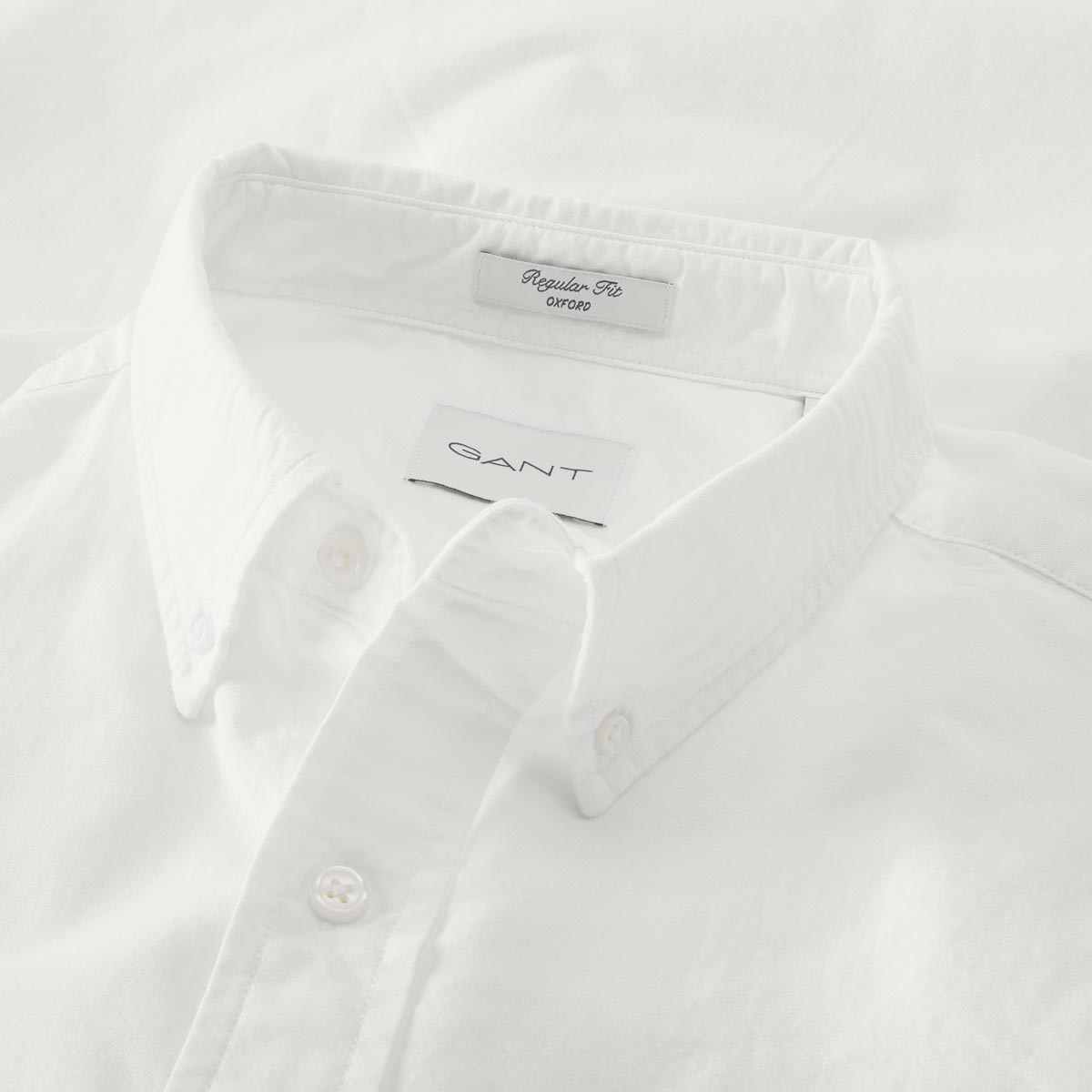Gant Freizeithemd aus Baumwolle weiß