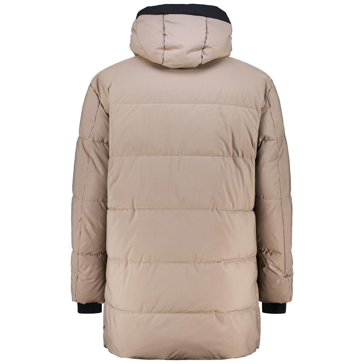 s.Oliver Wattierter Parka, wasserabweisend braun