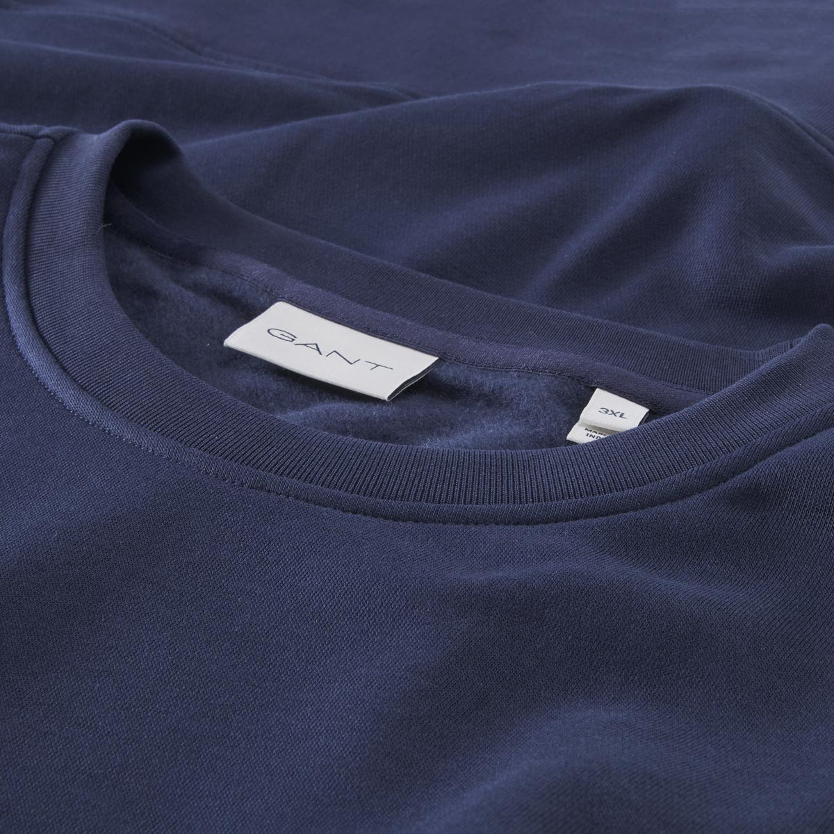 Gant Sweatshirt mit Label-Print dunkelblau