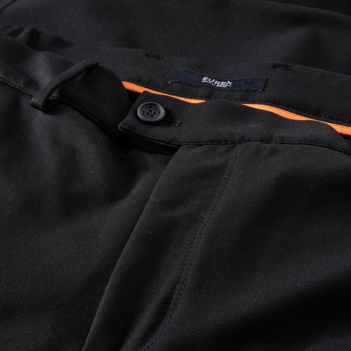 Eurex by Brax Stretch-Chinos "Thilo", Tapered Fit schwarz/schwarz