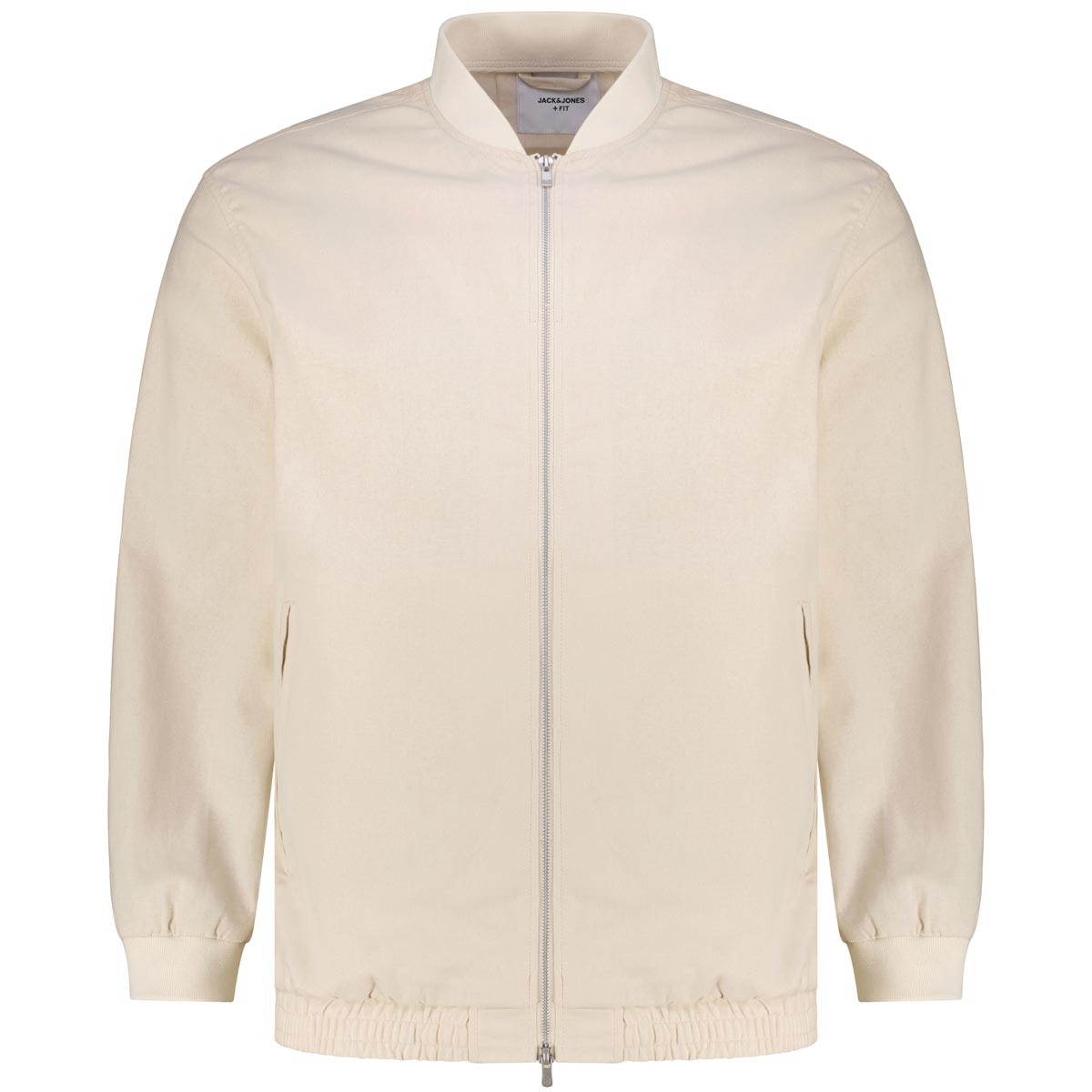 Blousonjacke mit Leinen Blousonjacke mit Leinen