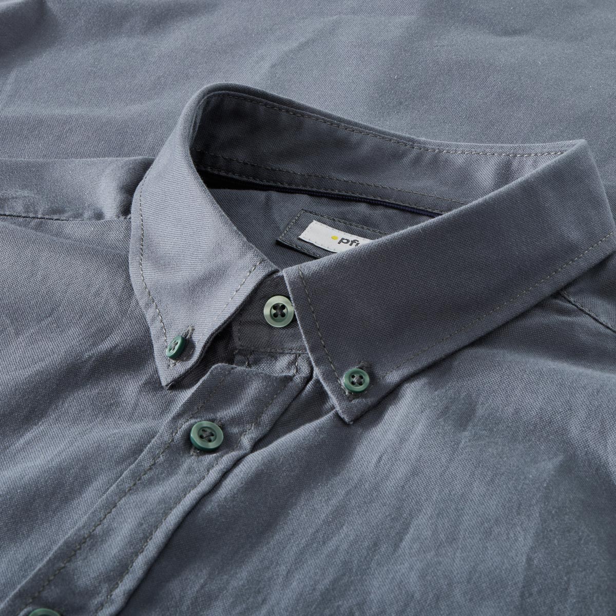 Pfundskerl Freizeithemd aus Baumwolle grau