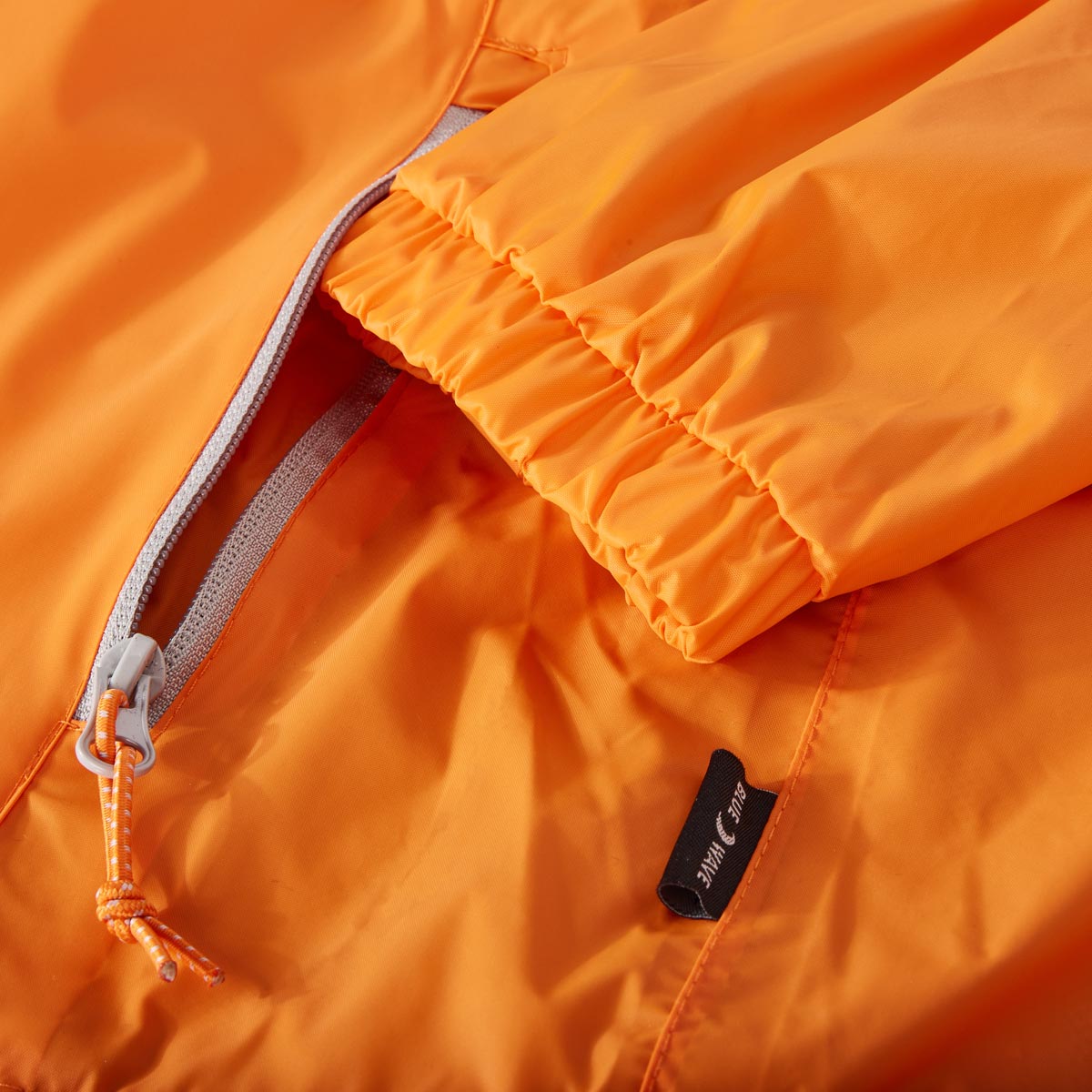 Blue Wave Verstaubare Funktionsjacke, wasserdicht orange