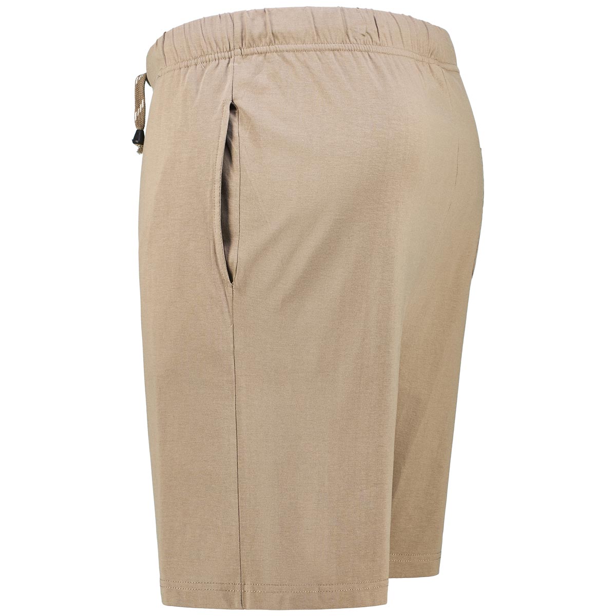 ADAMO Leichte Shorts aus Baumwoll-Jersey khaki
