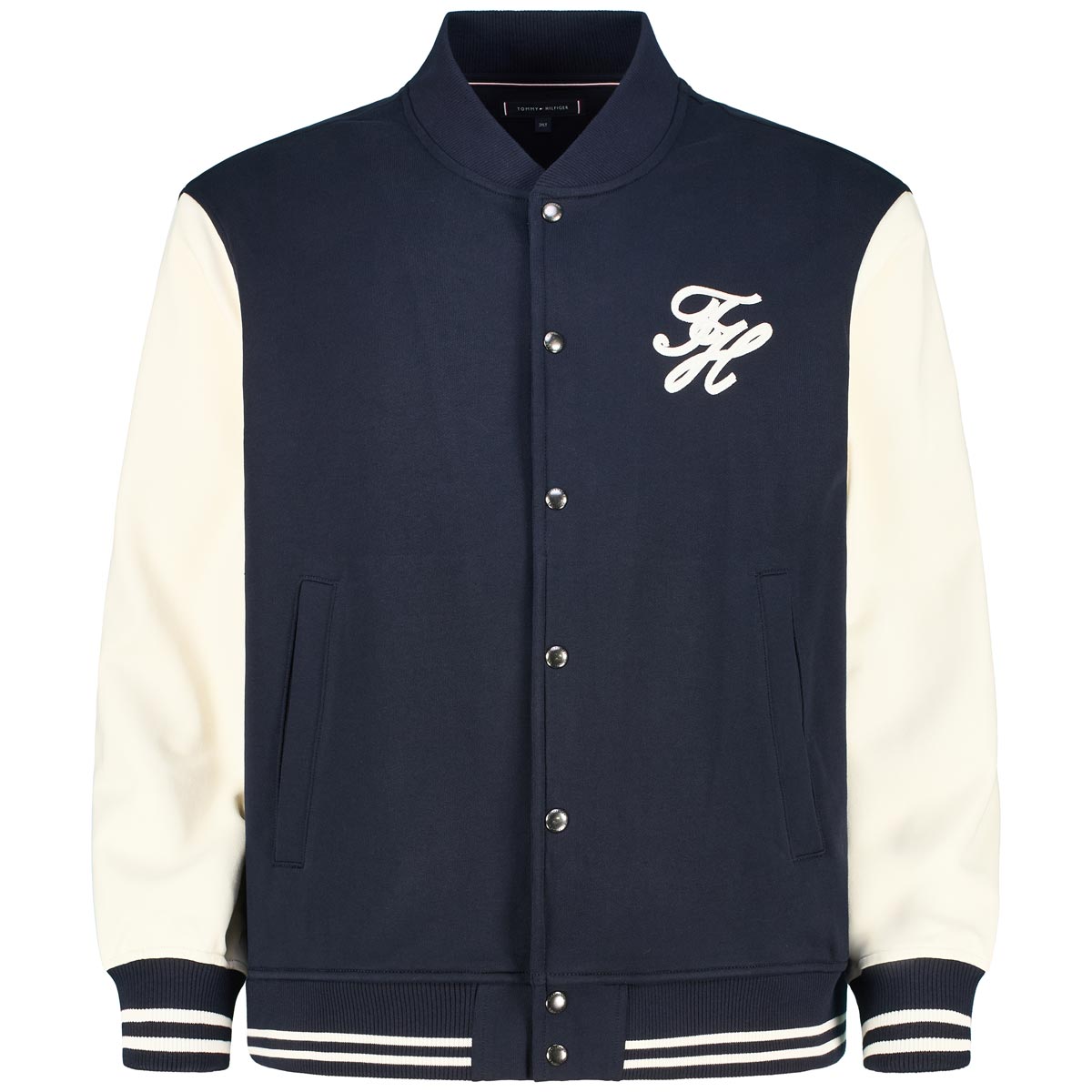 Tommy Hilfiger Sweatjacke mit Stretch Farbe marine Größe: 3XL günstig online kaufen