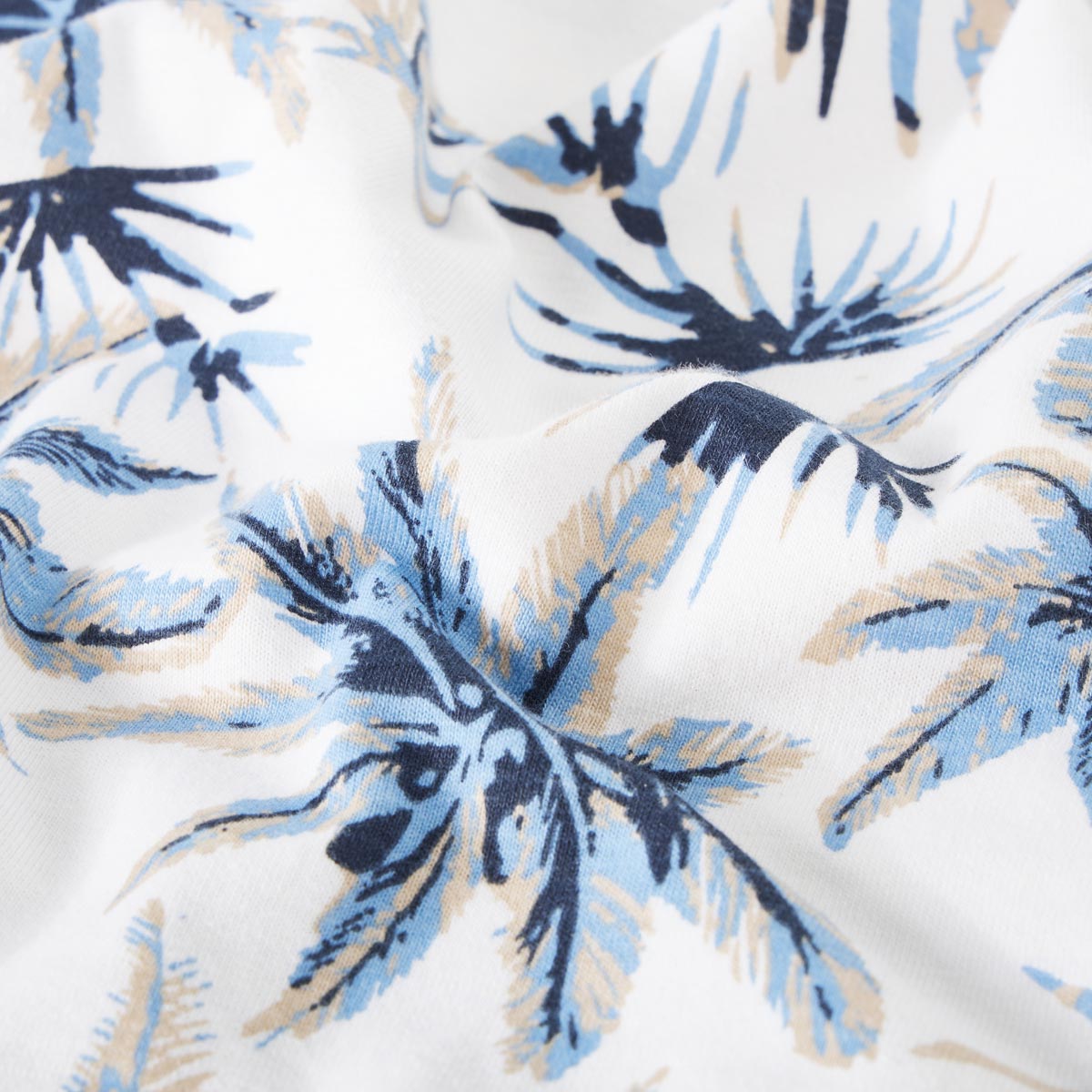 CASA MODA Poloshirt mit Motiv-Print natur