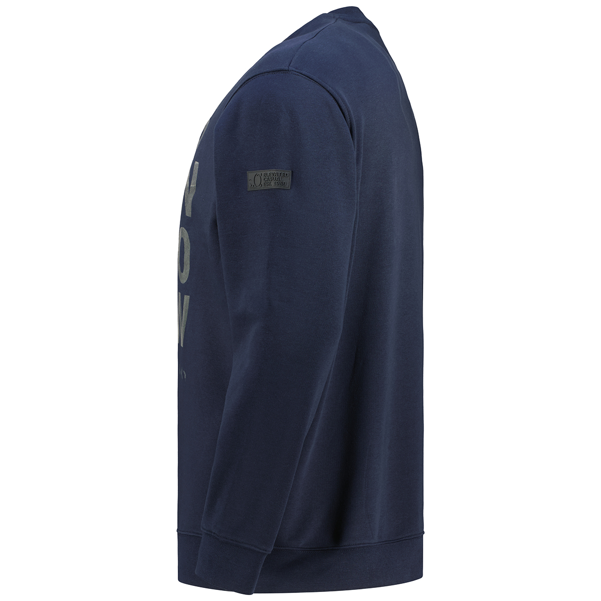 s.Oliver Sweatshirt mit Elasthan dunkelblau