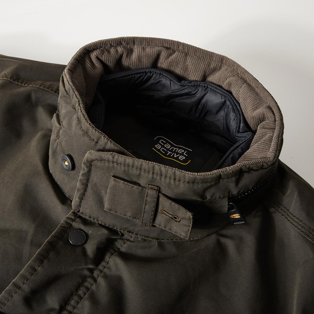 camel active Freizeitjacke mit herausnehmbarem Westeneinsatz braun