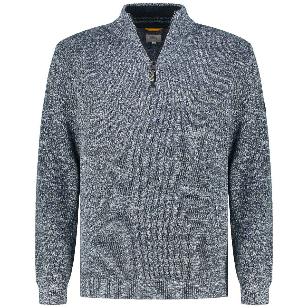 camel active Strickpullover aus Baumwollmischung Farbe dunkelblau Größe: 4X günstig online kaufen