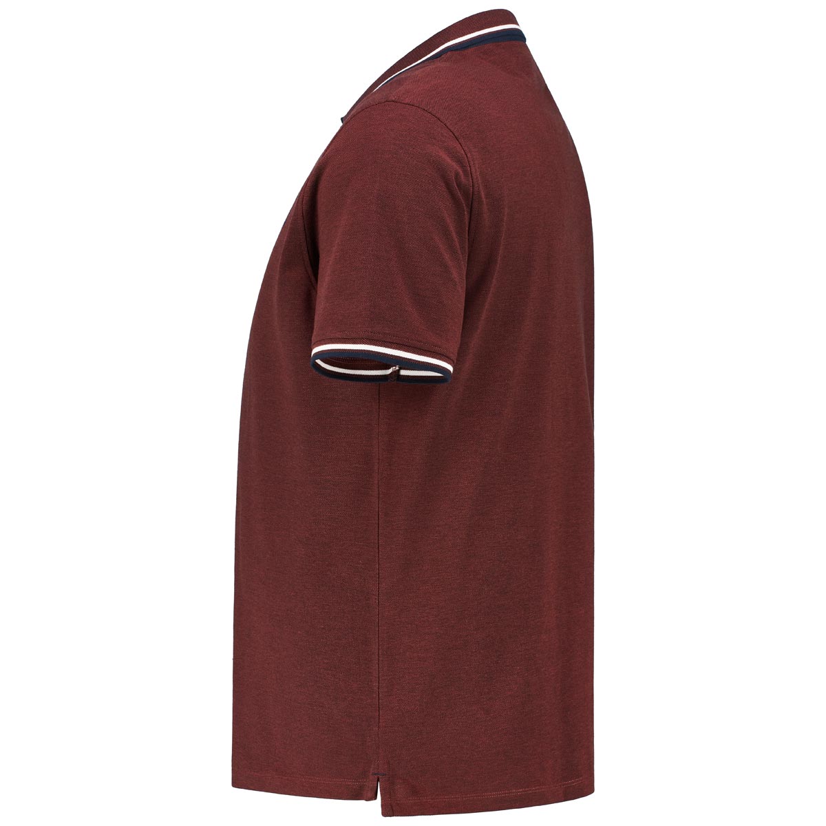 Jack&Jones Poloshirt aus Biobaumwolle dunkelrot