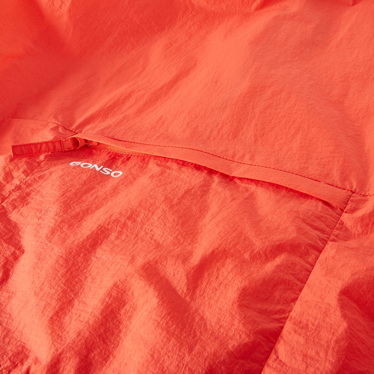 Gonso Leichte Rad-Weste, winddicht  rot