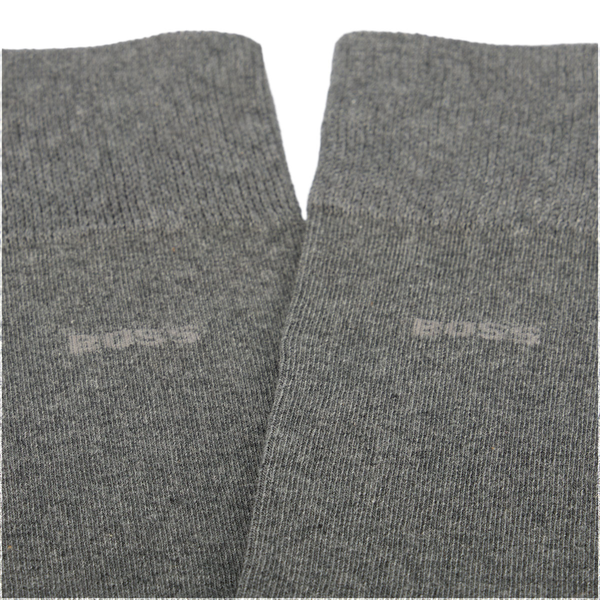 BOSS 3er-Pack Socken mit eingestricktem Logo mittelgrau