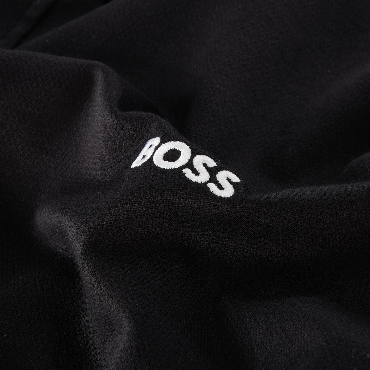 BOSS Freizeithemd aus Baumwolle schwarz