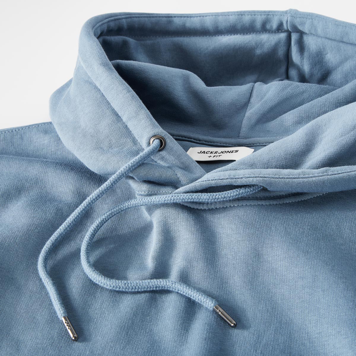 Jack&Jones Hoodie aus Baumwolle jeansblau