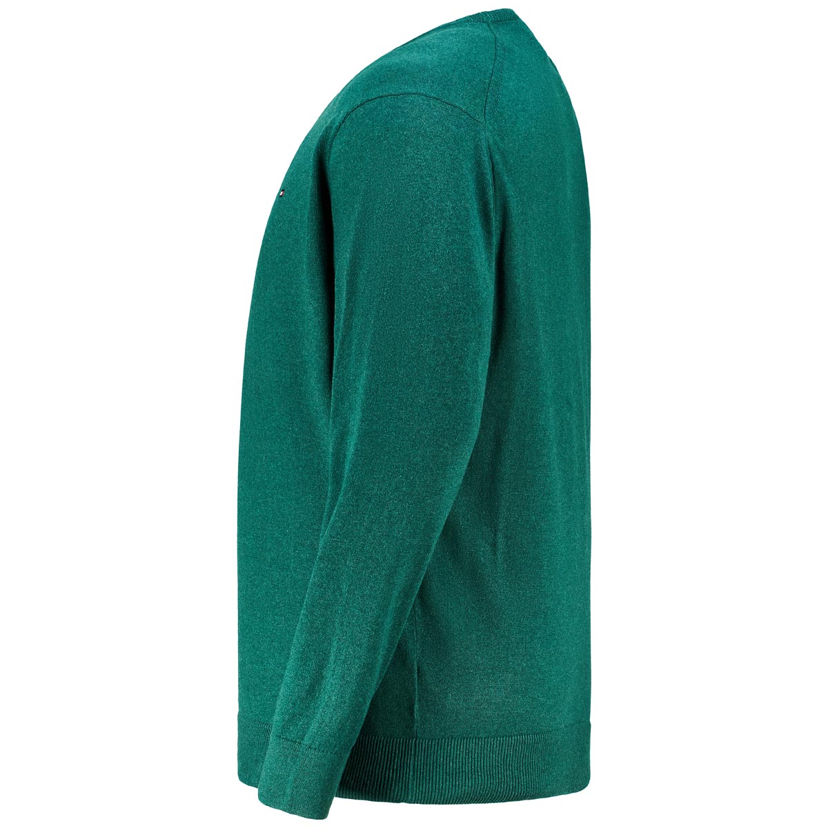 Tommy Hilfiger Feinstrickpullover mit Kaschmir dunkelgrün