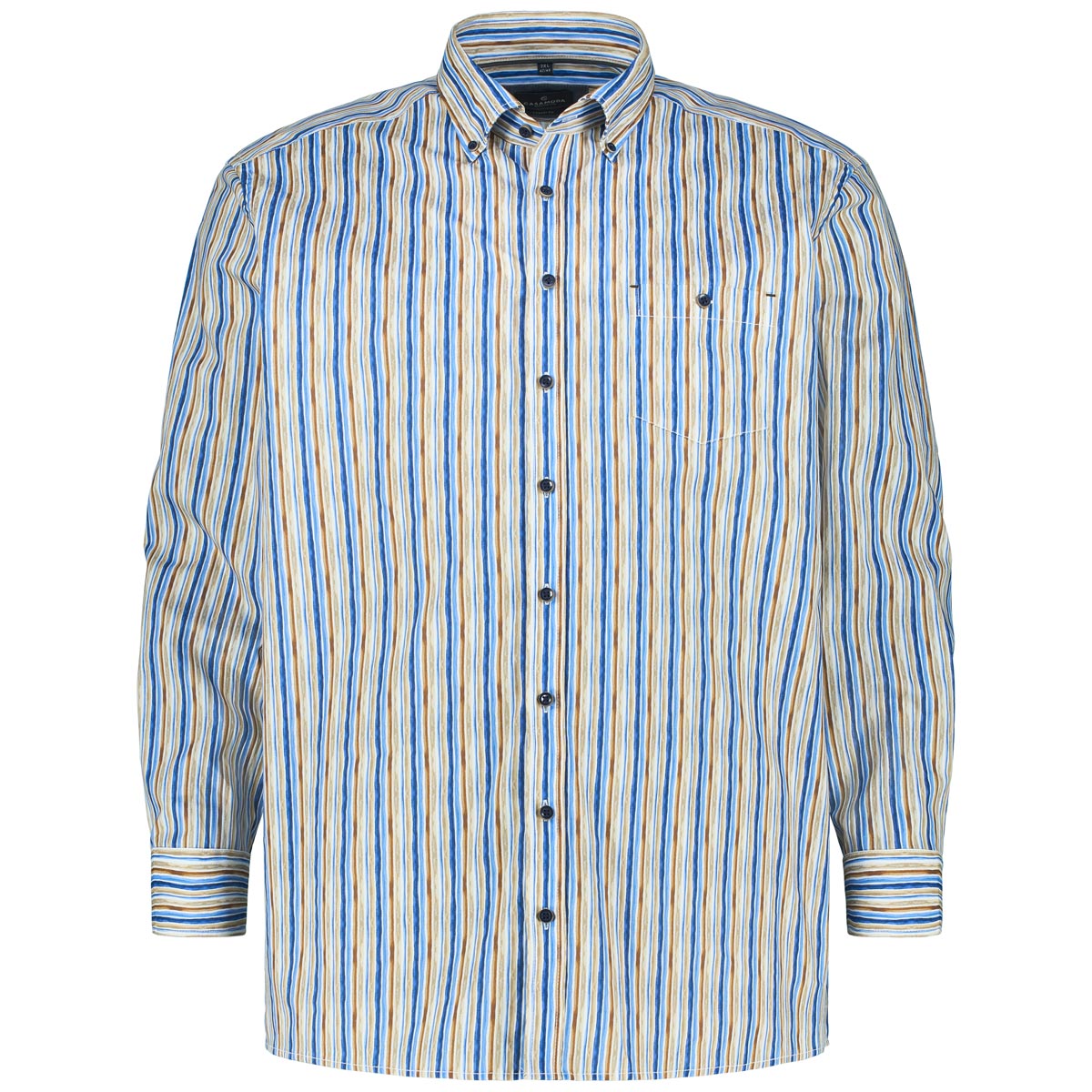 Freizeithemd mit Streifen