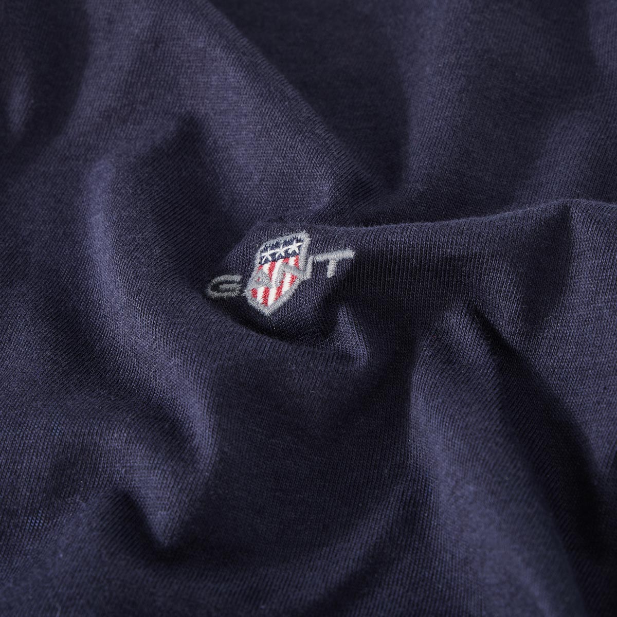 Gant Basic-Longsleeve dunkelblau