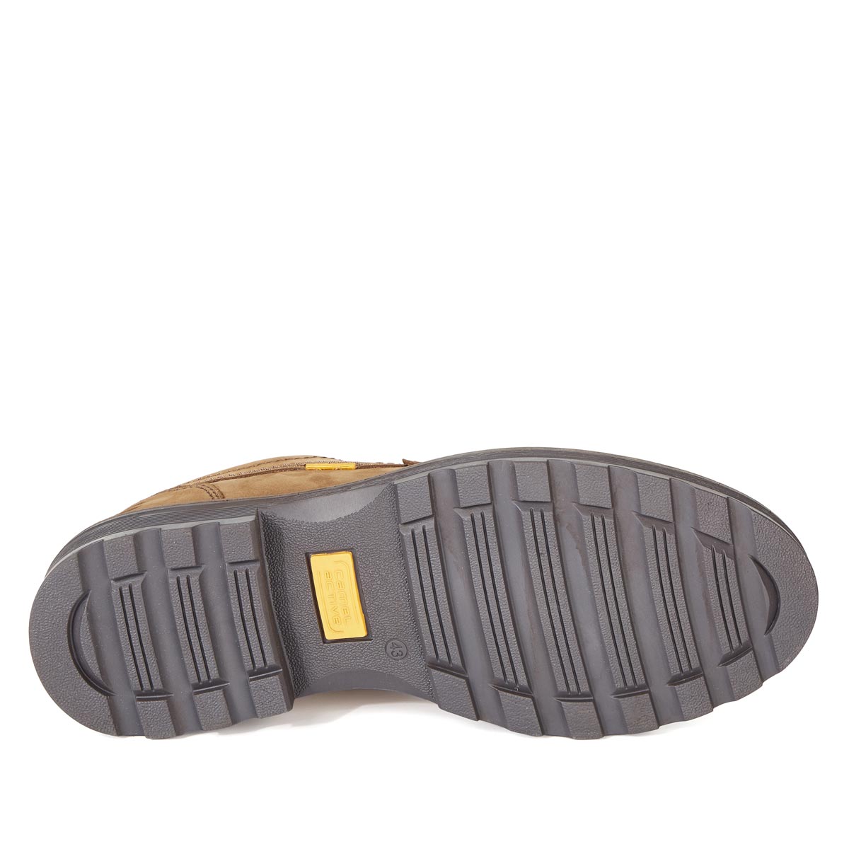 camel active Halbschuh "Oxford" mit Wechselfußbett braun