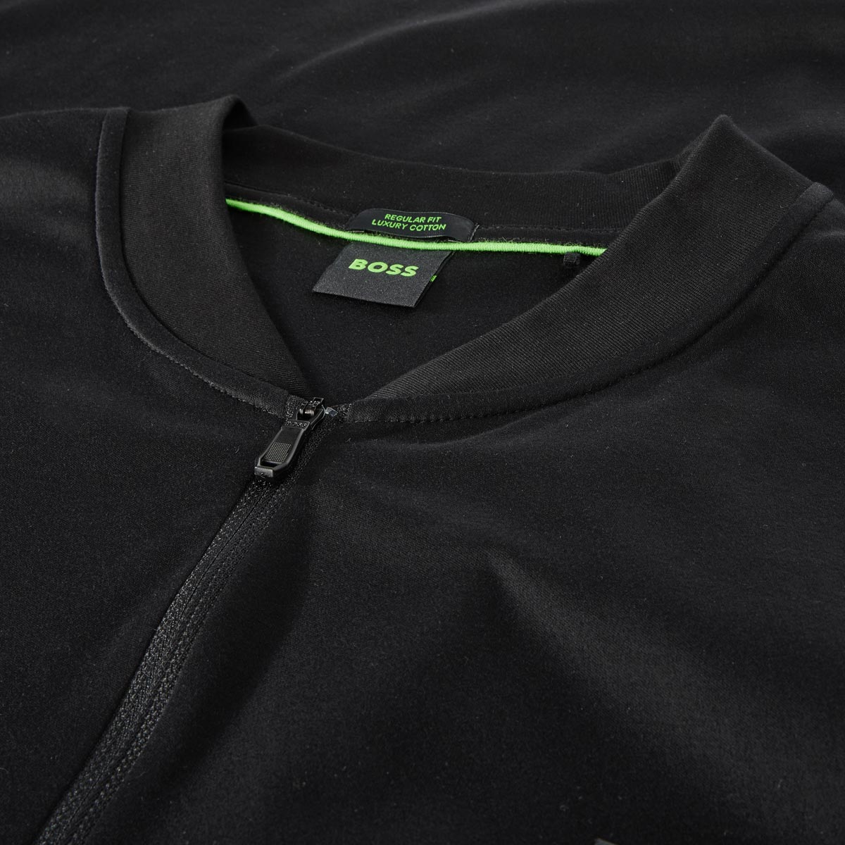 BOSS Basic-T-Shirt schwarz