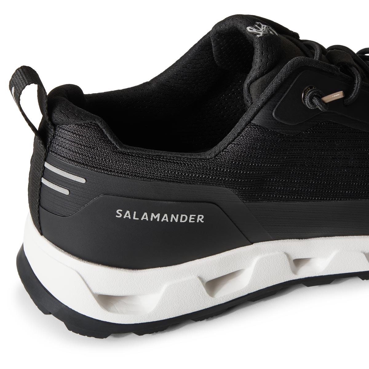 Salamander Sneaker mit elastischen Schnürsenkeln schwarz