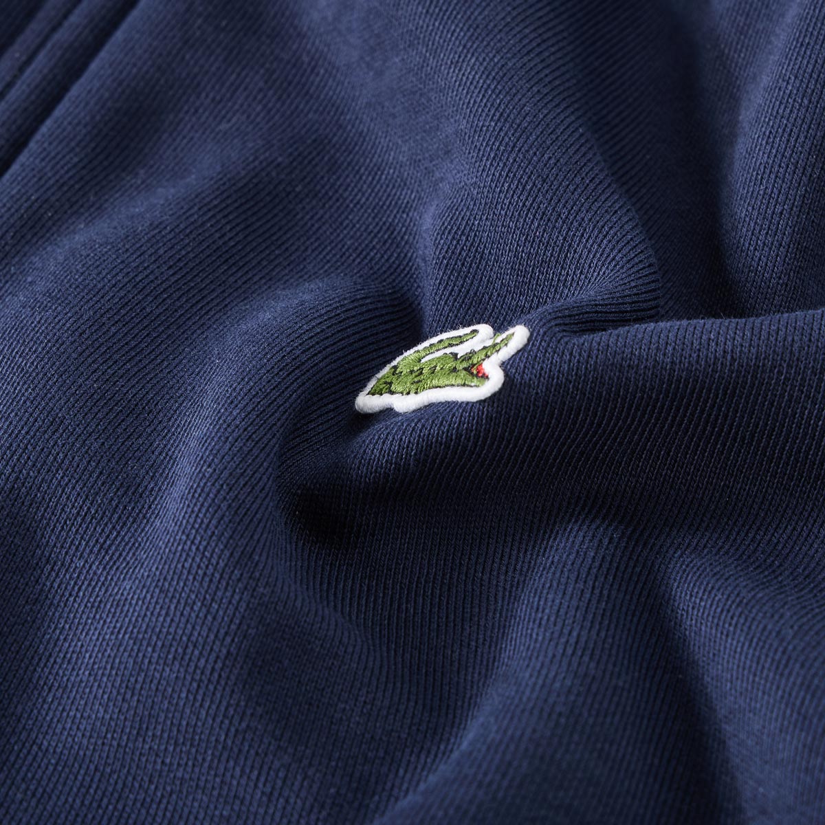 LACOSTE Sweatjacke aus Baumwolle marine