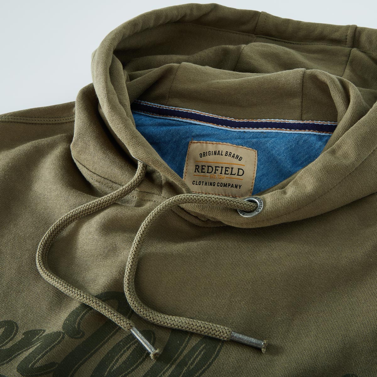 Redfield Hoodie mit Print khaki