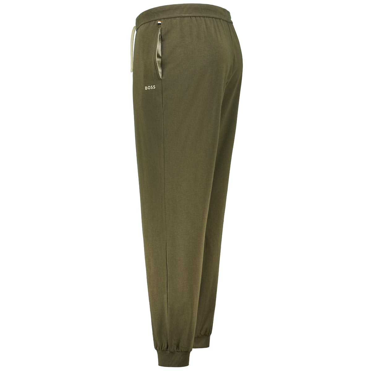 BOSS Jogginghose mit Stretch grün