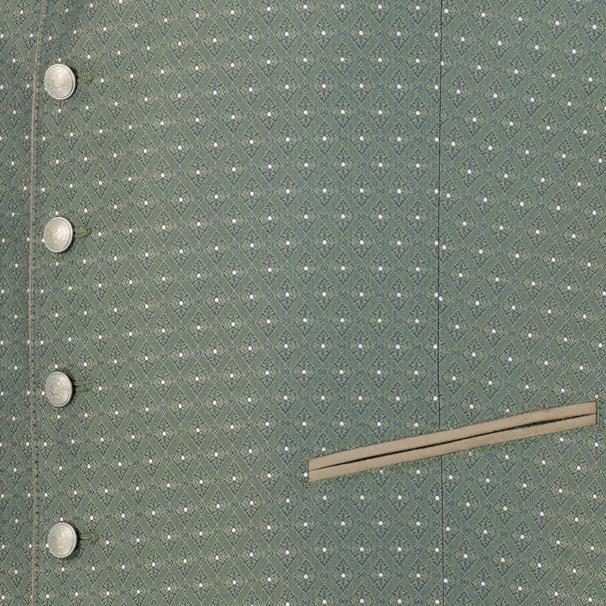 Weis Trachtenweste grün