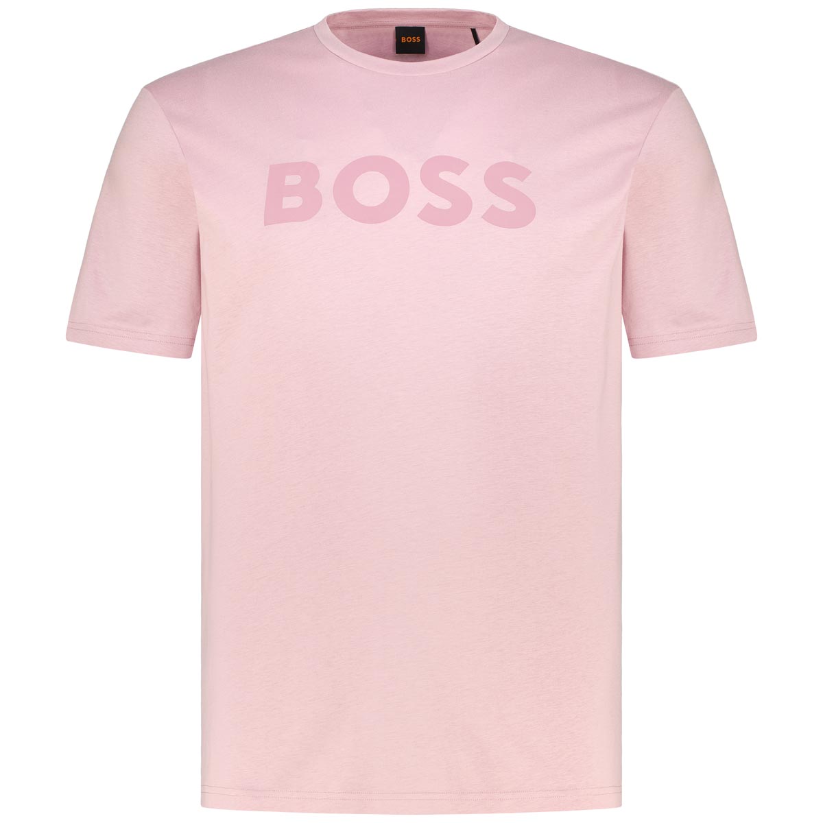 BOSS T-Shirt mit Label-Print Farbe altrosa Größe: 3XL günstig online kaufen