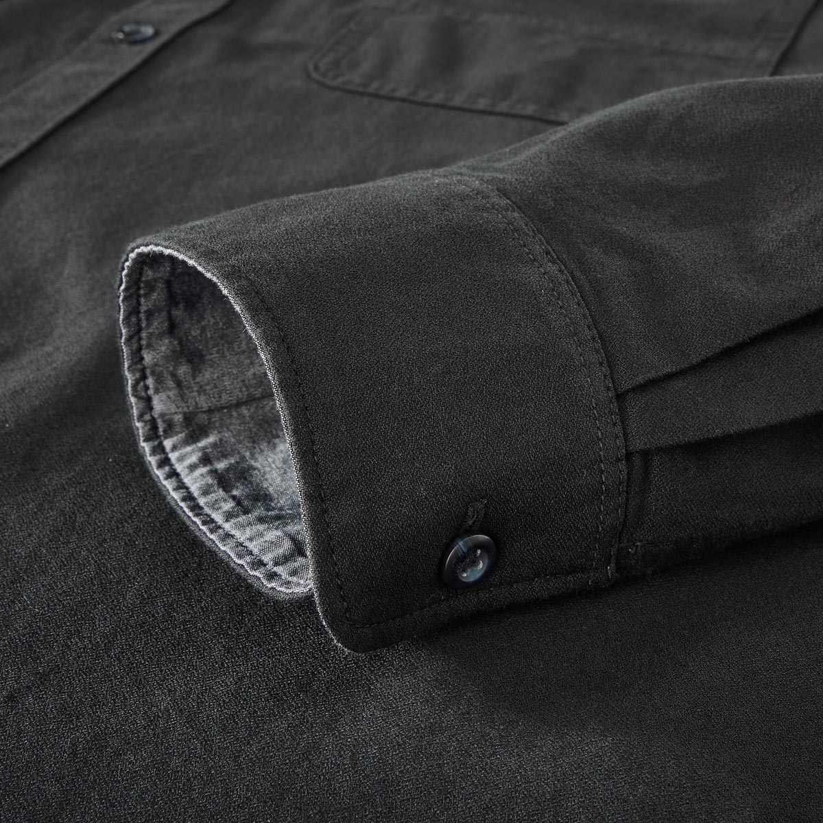 s.Oliver Freizeithemd aus Baumwolle schwarz