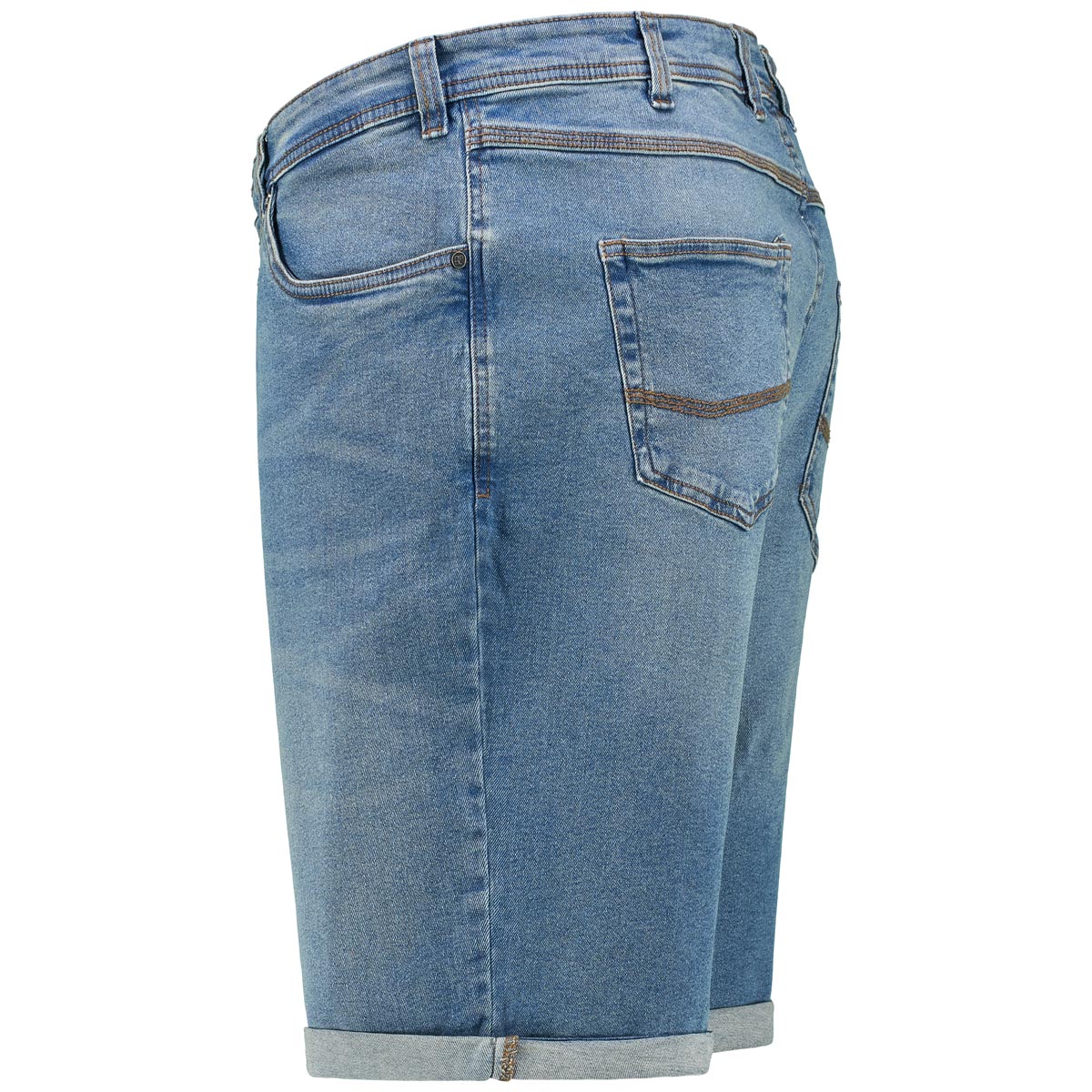 Redpoint Jeans-Shorts mit Stretch hellblau