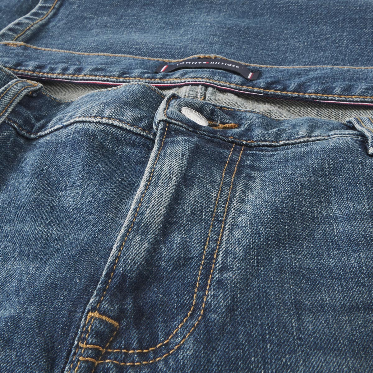 Tommy Hilfiger Stretch-Jeans "Madison", Regular Fit mittelblau