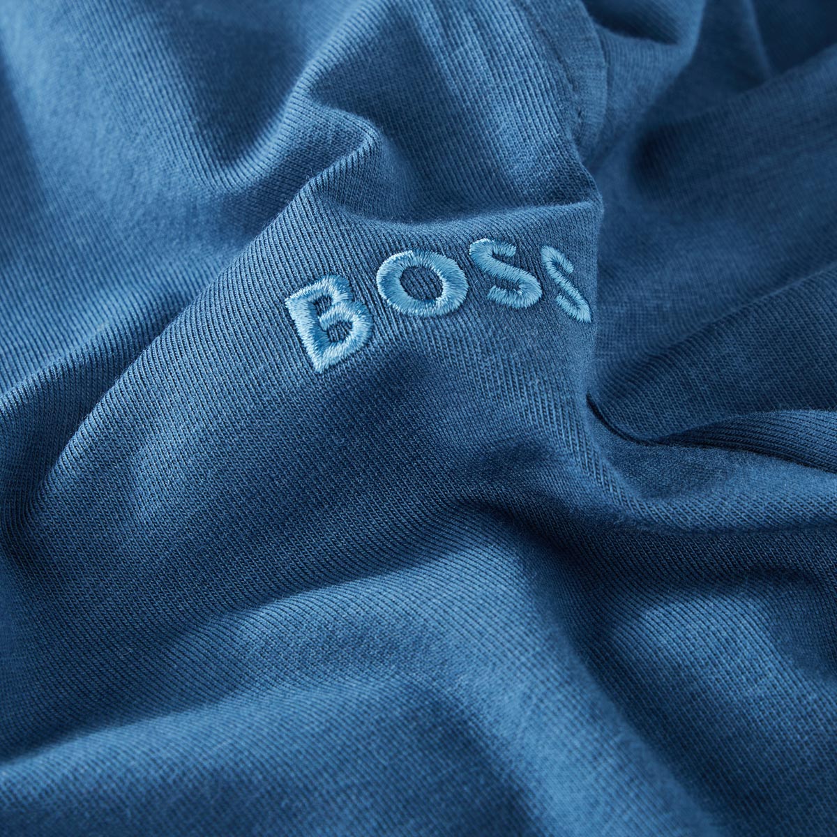 BOSS Jogginghose mit Stretch mittelblau