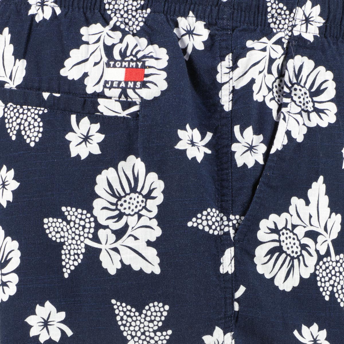 Tommy Jeans Shorts aus Baumwolle dunkelblau